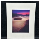 Golf Course Bunker at Sunset High Quality Art Prin