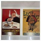 French Food Ad Poster Cartexpo Vintage Advertiseme