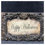 Michelle Butler Designs Happy Halloween Plaque Sig