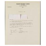 Signed Senator Donald "Buz" Lukens Letter