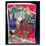 Kunichika Battle of Kawanakajima - Kenshin