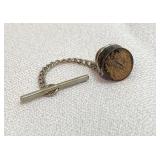 Sterling Monogrammed Tie Tack