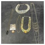 Collection of Vintage Costume Jewelry Set Lot of 7