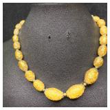 Venetian Murano Lamp Work Glass Art Gold Colored B