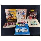 Seven Vintage Polka Vinyl Records Walt Solek