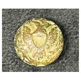 Civil War Confederate Staff General Enlistment Cuf