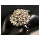 Vintage French Designer BAUME 14K VS 2.68 TCW  Dia