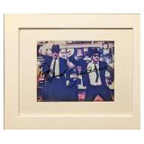 Framed Autographed Dan Aykroyd And John Belushi Bl