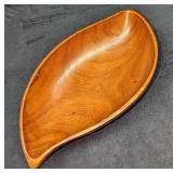 Vintage Wooden Monkey Pod Serving Bowl