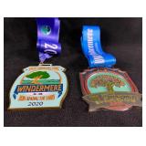 Pair of Windermere Run Among the Lakes Medals JB
