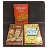 3 Campbell German & Craig Claiborne Cookbooks