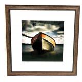 Signed & Framed Photo Print MN 4874 XX Row Boat 8/