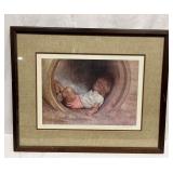 Hand Signed Artists Proof "Playtime" By Julian Gil