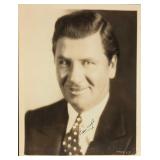 George Bancroft Autographed Publicity Photo