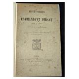 Mï¿½moires du commandant Persat : 1806 ï¿½ 1844 Hardco