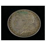 Antique US 1884 O Morgan Silver Dollar Coin