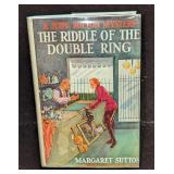 1st Ed Judy Bolton The Riddle Of The Double Ring H