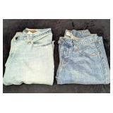 2 Pairs Of Levis  Boot Cut Men