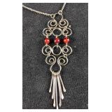 Necklace Wire Wrap Necklace Pendant and Necklace