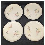4 Retired Franciscan China Springsong Dinner Plate