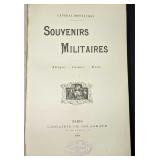 1898 Souvenirs Miliaires General Montaudon Hardcov