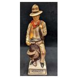 LE The Cowboy Porcelain Lionstone Decanter