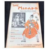 "The Mikado" Song Book - Japanese Comic Operetta i