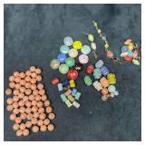 Venetian Murano Lamp Work Glass Beads Beaded Colle