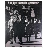 Acrylic On Canvas Jim Jackson Rat Pack Oceans 11