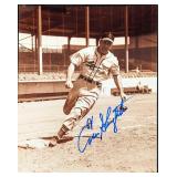 Cardinals Enos Slaughter Signed 8x10 Photo