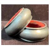 Two Vintage Wine Collars (F18)