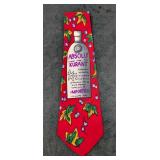 Absolut Vodka Rare Marc Lee Hauser Red Silk Tie