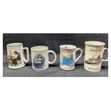 4 Ship Themed Mugs