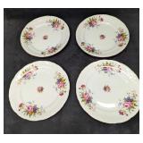 4 Royal Kent  RKT6 Floral Pattern Dinner Plates B