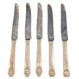 5 Vintage King Cedric Stainless Steel Knives