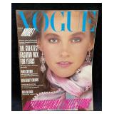 Vintage Vogue Magazine March 1982 Lisa Ryall