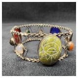 Scarab Beetle Egyptian Hieroglyphs Large and Small