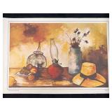 "Still life With Yellow Hat" Print By LaBruliere