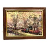 Framed Lamplight Lane Puzzle 300 Pieces