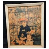 Vintage Renoir Two Sisters On The Balcony Print