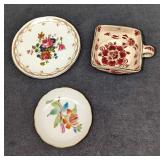 Vintage Holland Pitcher Springfield Herend  Plates