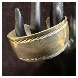 Vintage Gorham Sterling Silver Cuff Bracelet No. 4