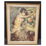 Vintage Paul Mathias Padua Jungend Female Nude Rep