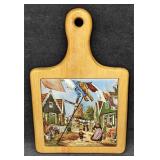 Ter Steege Holland Tile Wood Cheese Cutting Board