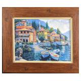 Embellished Framed Art Print by Howard Behrens