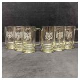 Coat of Arms Family Crest Beer Mug Stein Set Lot o