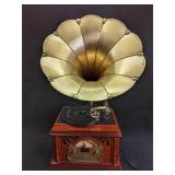 Pyle Retro Vintage Classic Style Turntable CD Radi