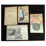 4 Vintage Promotional Cook Booklets