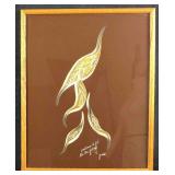 Vintage Framed Lucid Lines Sometimes I Am Falling