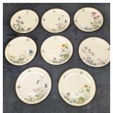 8 Floral Pattern Krautheim Bavaria Bread And Butte